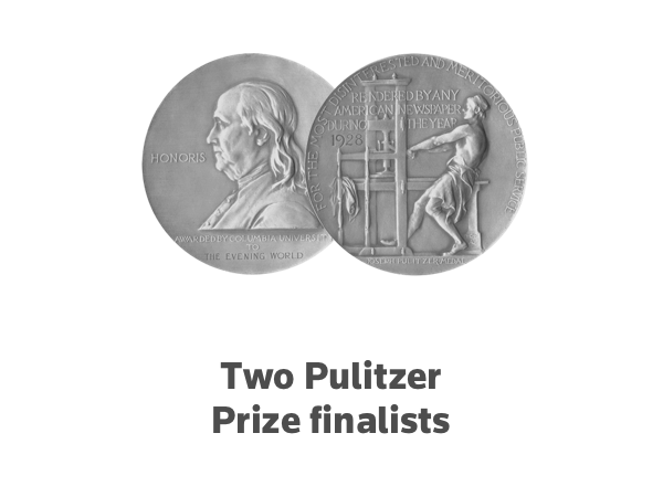 Two Pulitzer Prize finalists